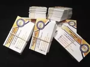 Essential B2B Marketing Materials For Brand Success Business Cards Stacked Scaled