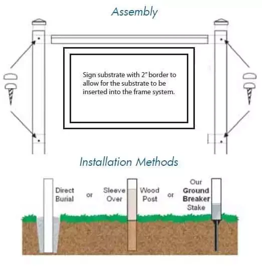 Real Estate Sign Post Systems