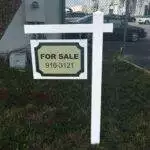 vinyl real estate post signs for sale low