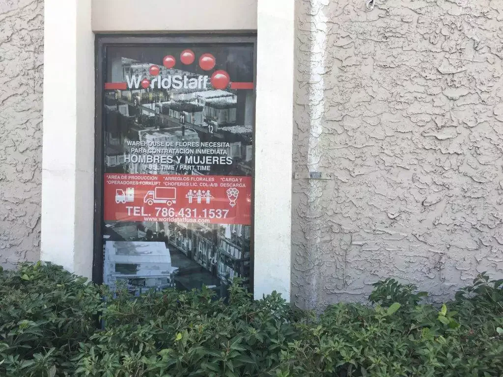 Perforated View Through Window Vinyl (2)