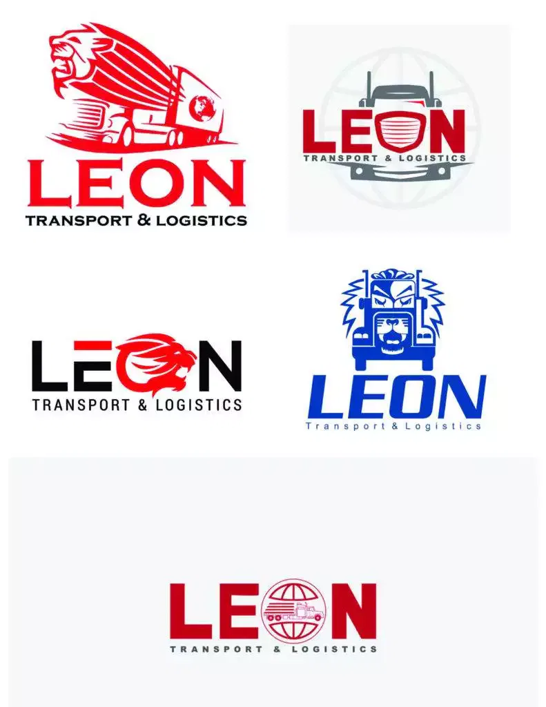 Shipping Trucking And Logistic Logos