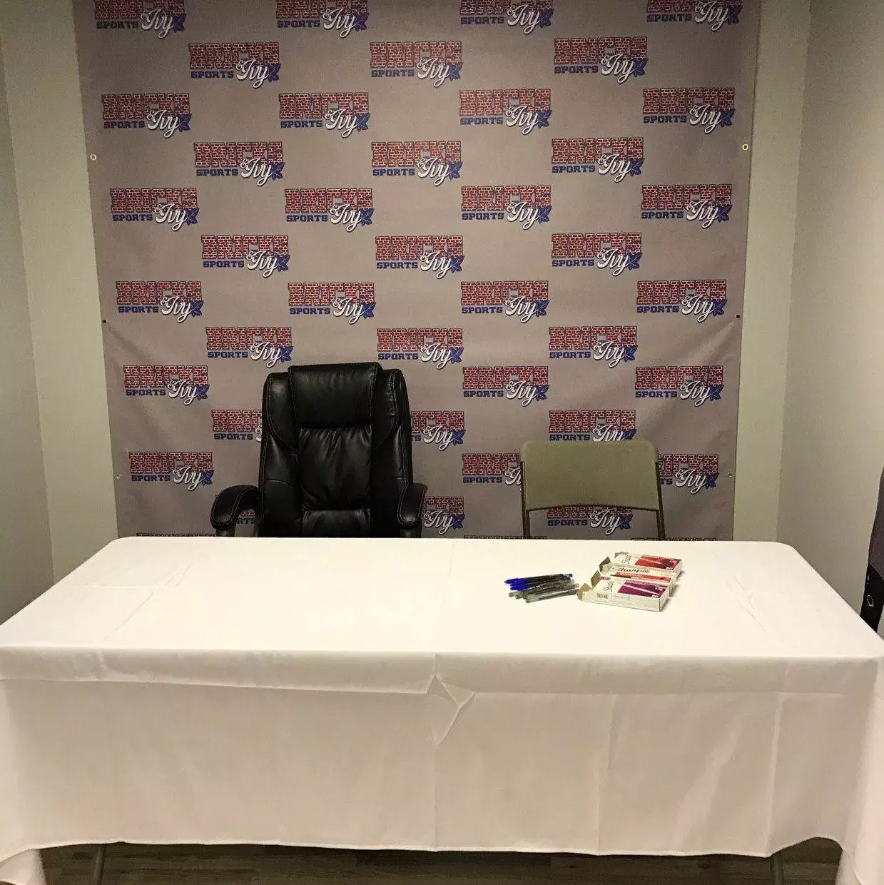 Step and repeat backdrop 8x10 print only