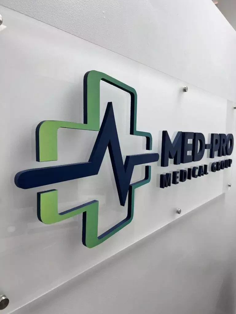 3D Acrylic Sign For Medical Companies
