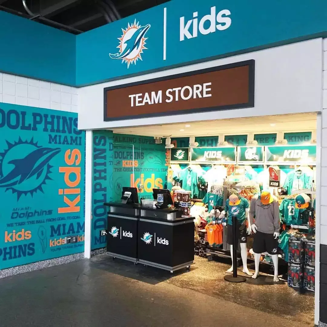 Printing And Graphics Murals And Signs Miami Dolphins Merch Store 1