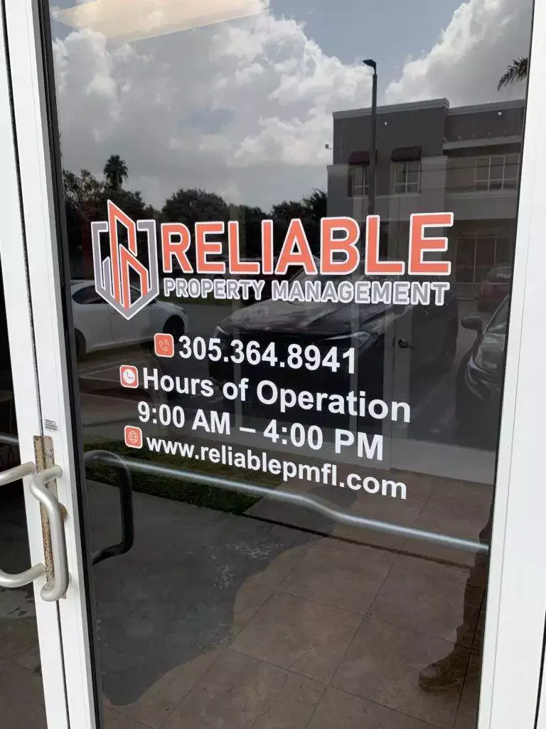 Vinyl Window Decals (6)