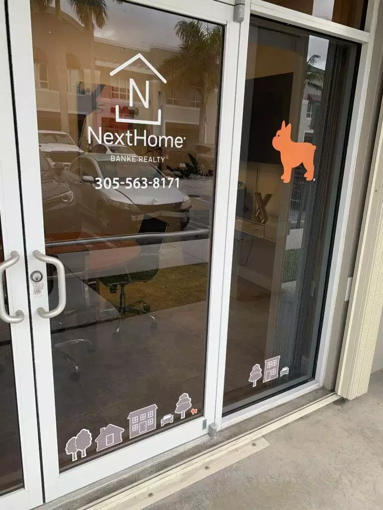 Home Page Window Decals