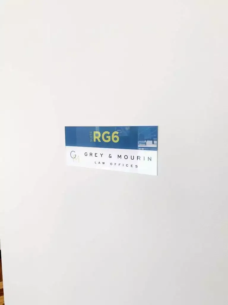 Acrylic Printed Door Sign