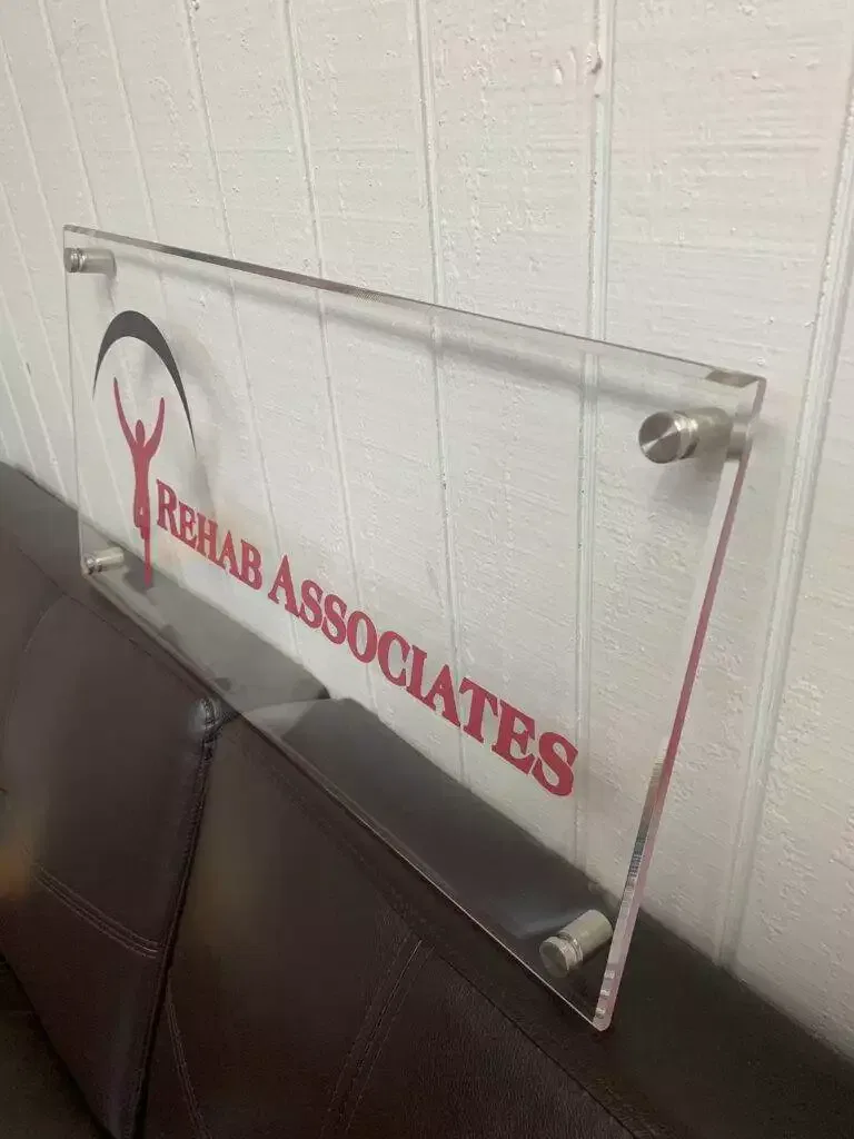 Stand Off Acrylic Sign (6)