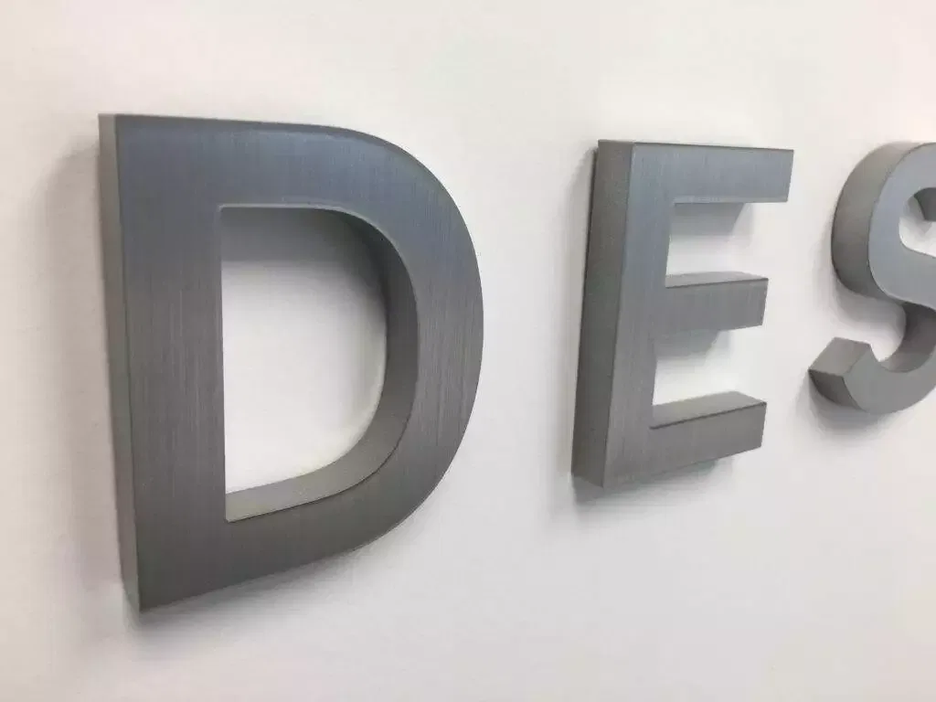 Brushed Metal 12 Inch Solid. (2)