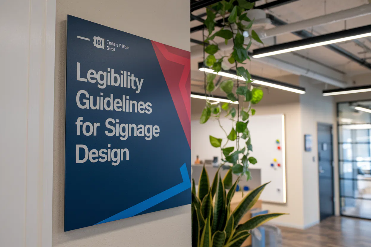 Legibility Guidelines For Signage Design