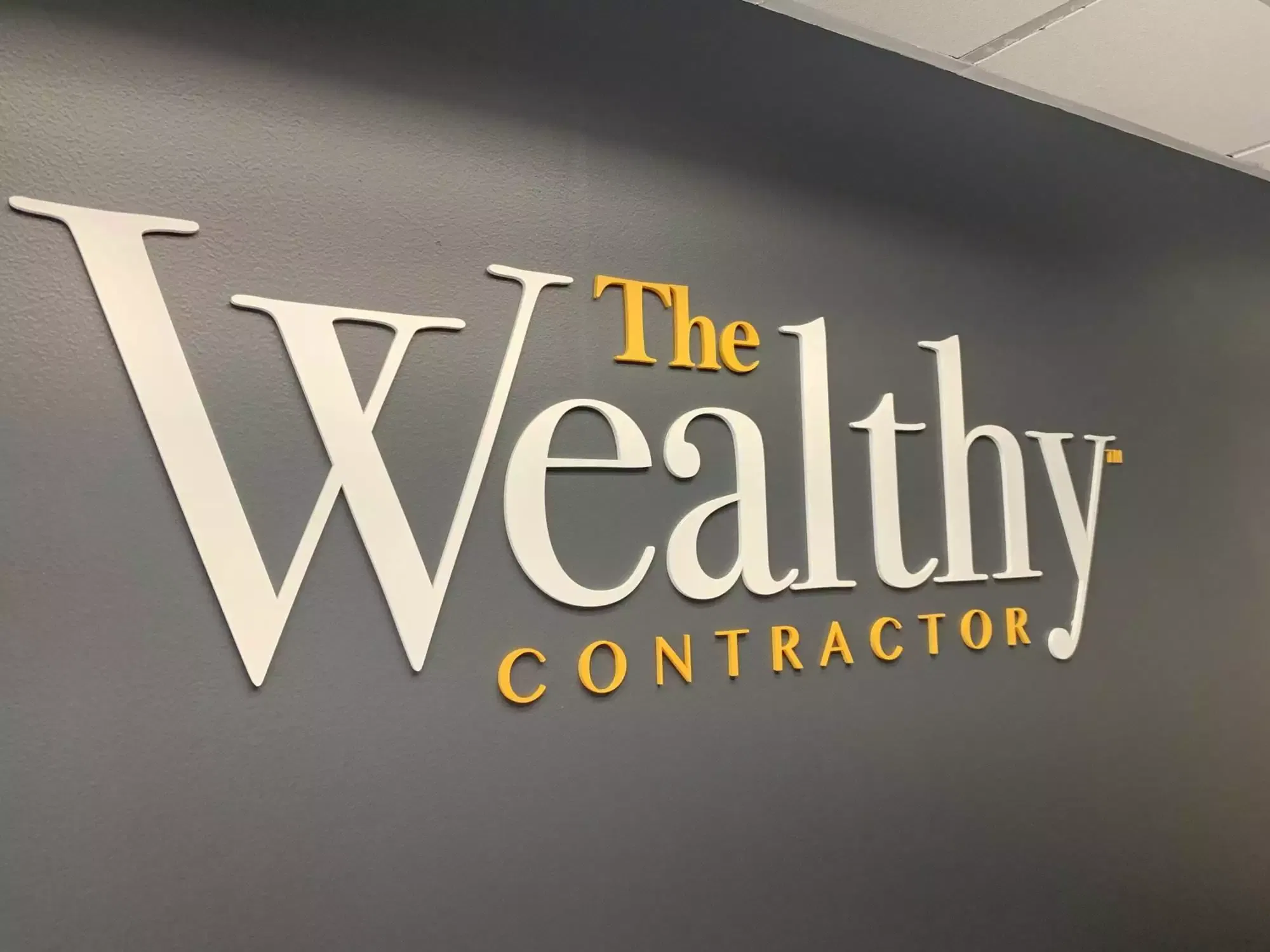 Acrylic 3D Signs