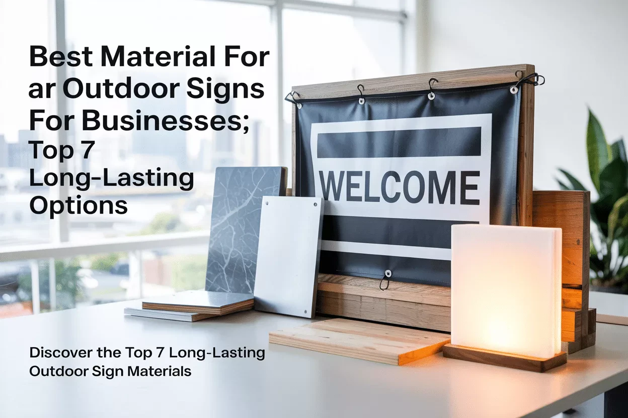Best Materials For Outdoor Signs