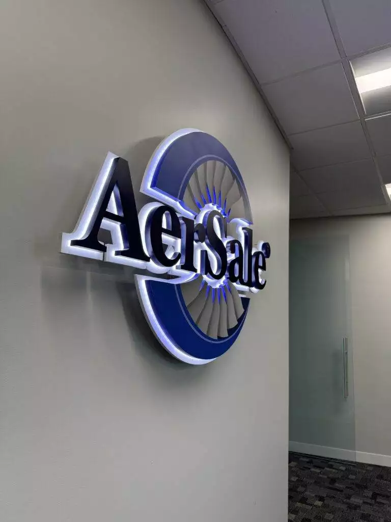 Aviation Signage &Amp; Branding - Aerospace Marketing Aerospace Facility Branding