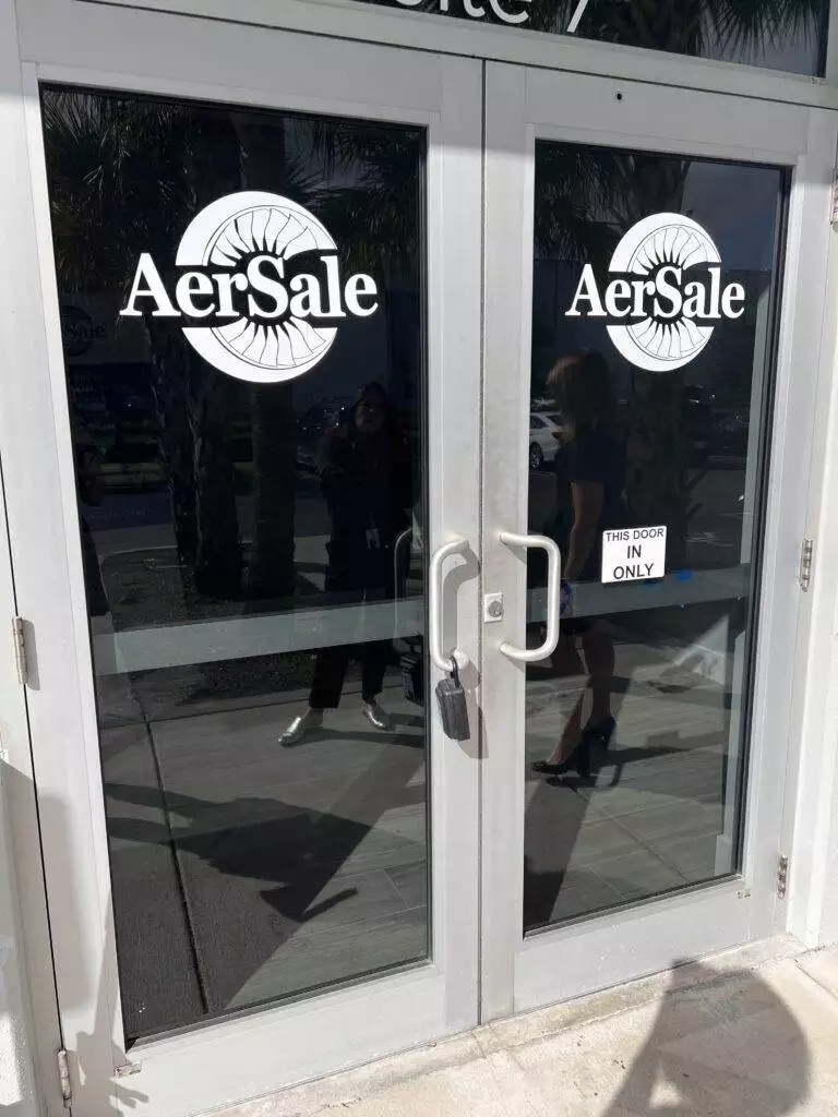 Aviation Signage &Amp; Branding - Aerospace Marketing Aviation Door Decals