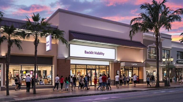 What Is a Backlit Sign? Guide for Florida Businesses 2025