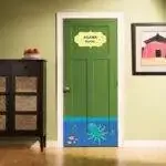 sea animals wall graphics for door