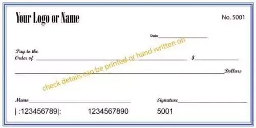Giant Check - Oversize Check - Novelty Check - Printed Oversized Check