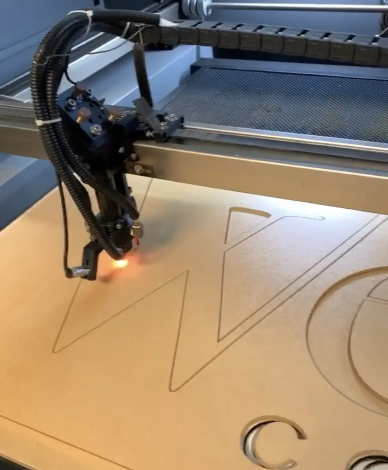 Laser Cutting Acrylic 3D Office Signs Laser Cutting Acrylic 3D Office Signs