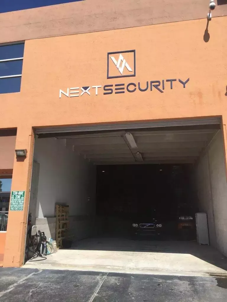 Next Security Pvc Building Sign (2)