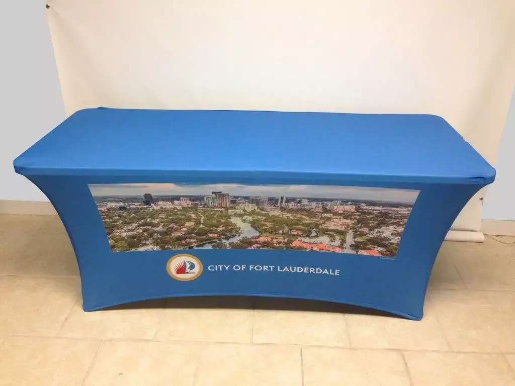 Stretch Fabric Sublimation Table Cover