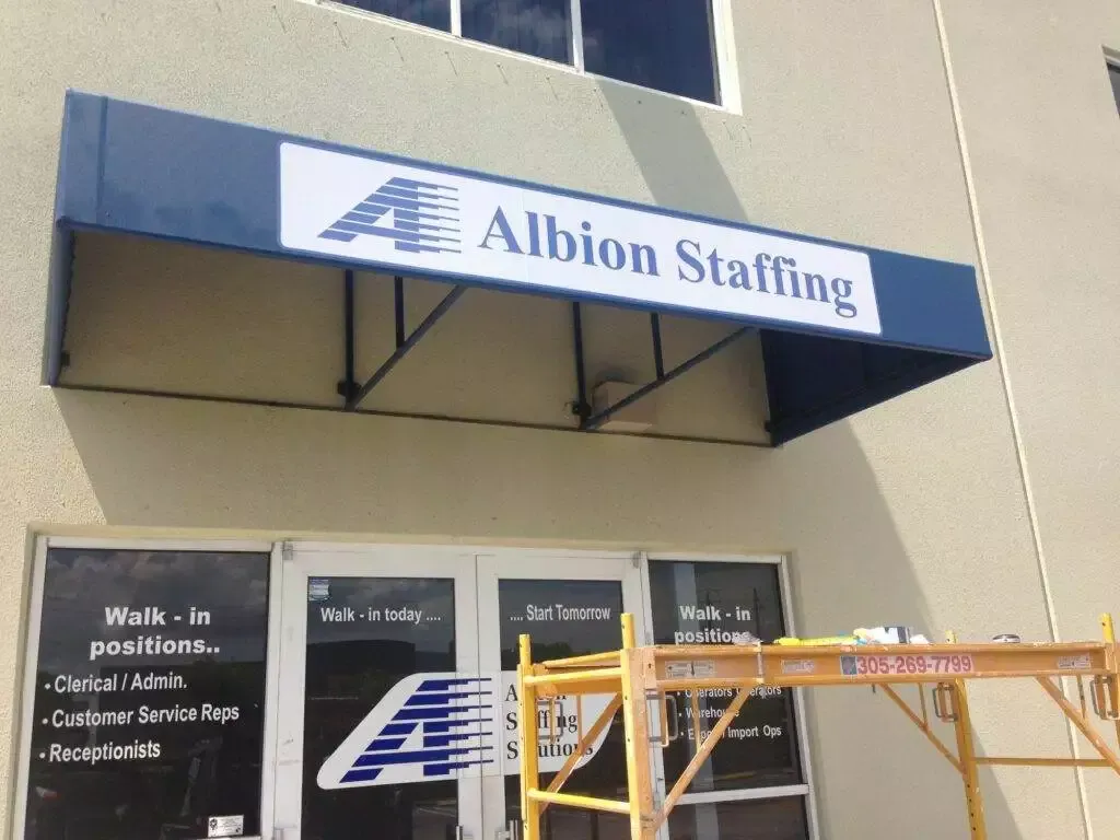 Vinyl Print Awning Signs (2)