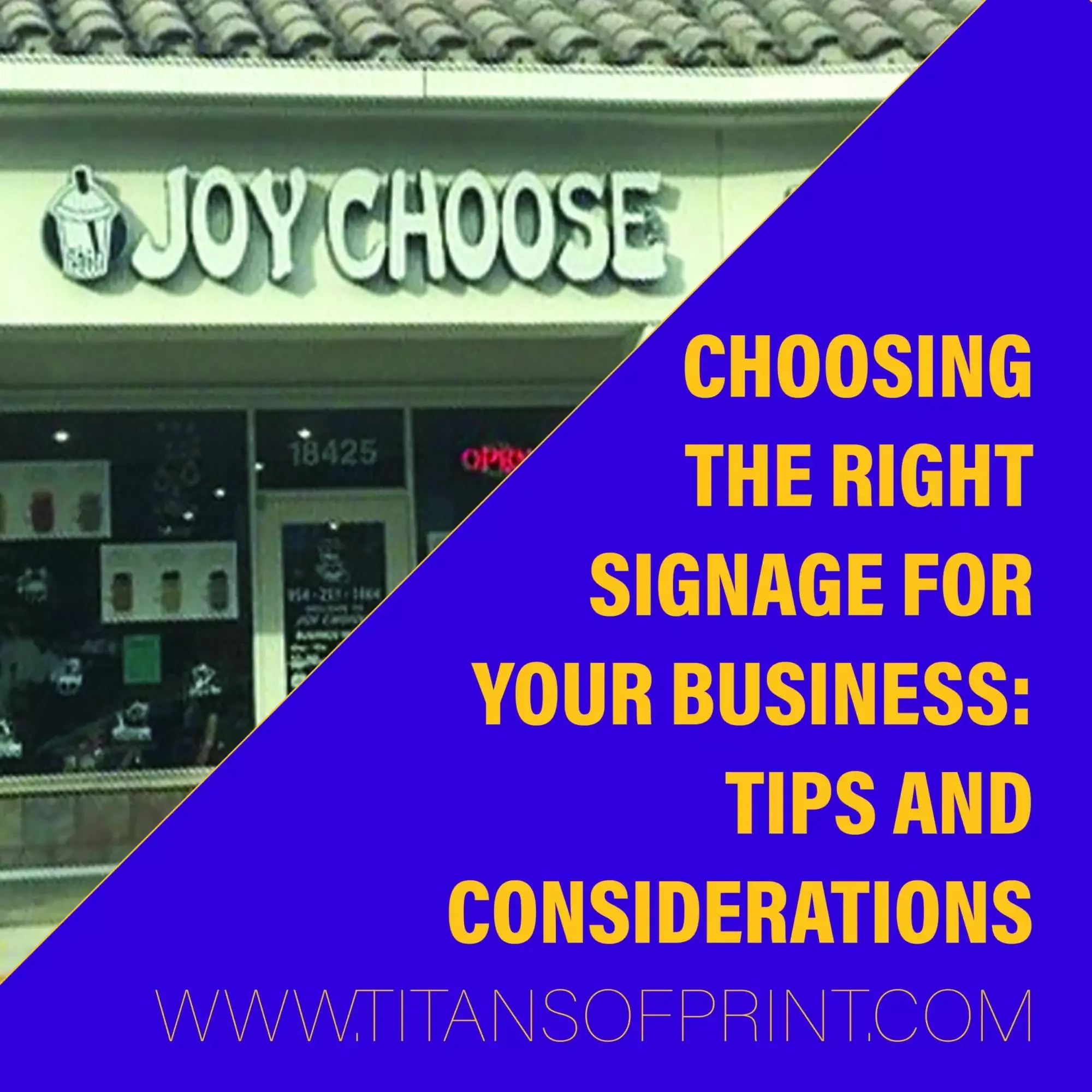 Choosing The Right Signage For Your Business: Tips And Considerations Choosing The Right Signage For Your Business Tips And Considerations Scaled