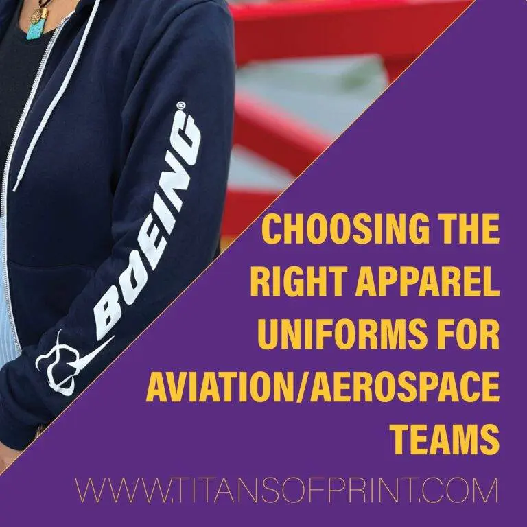 Choosing the Right Apparel Uniforms for Aviation/Aerospace Teams: Style, Functionality, and Branding