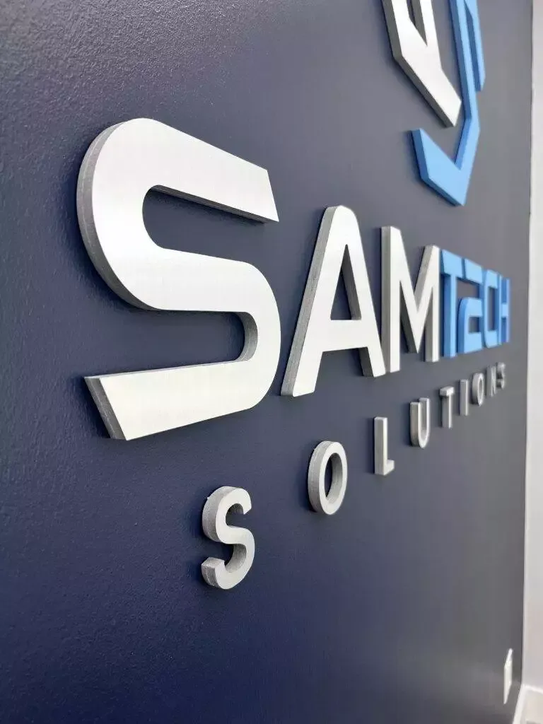 3D Logo Interior Office Signage For Downtown Miami Businesses 3D Pvc Offcie Wall Sign Office Signs 2