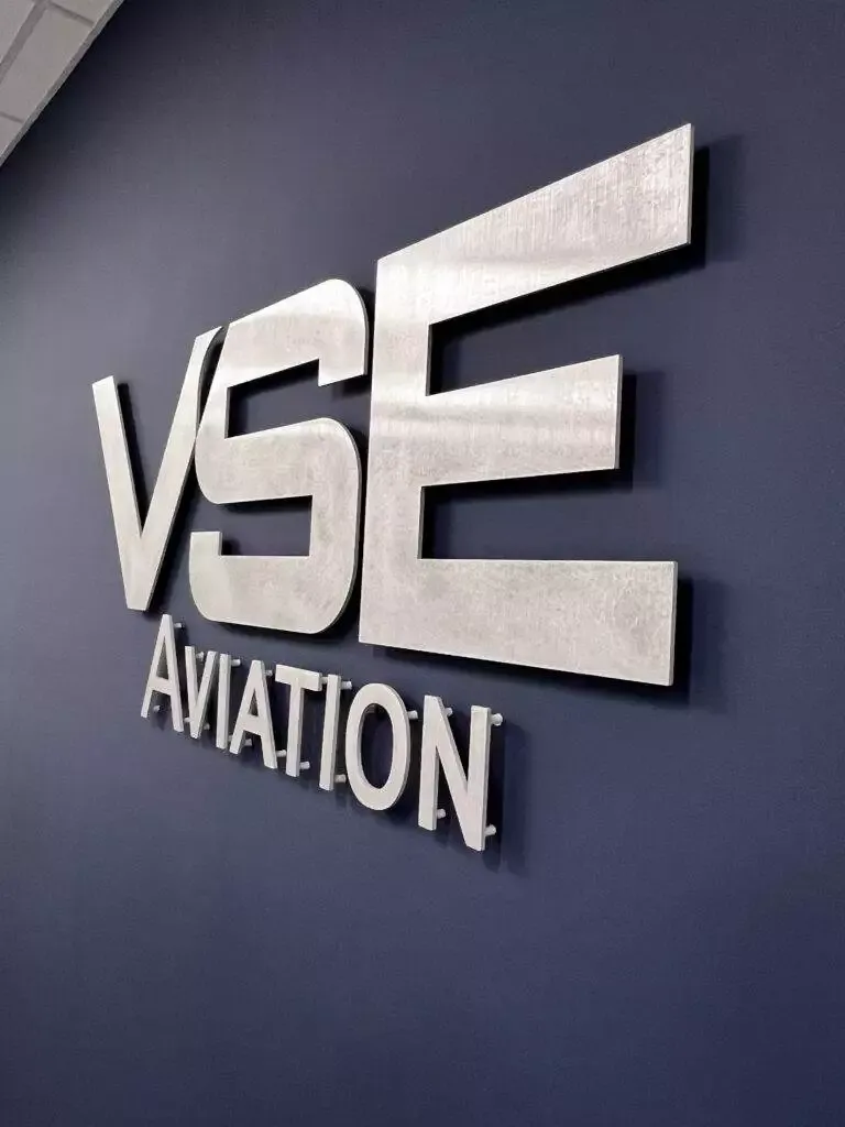 3D Logo Interior Office Signage For Downtown Miami Businesses Metal 3D Office Signs Rustic Aluminum Raised With Spacers (15)