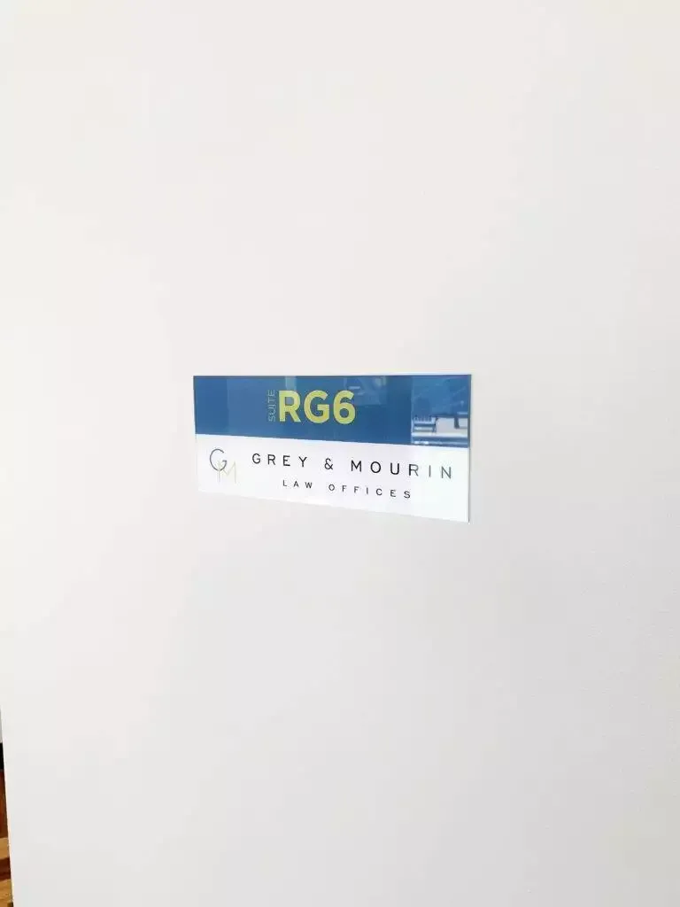 Acrylic Printed Door Sign