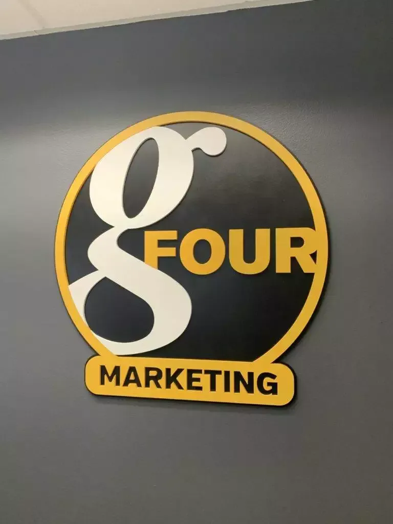 3D Acrylic Custom Shape Signs Coral Gables Office Signs