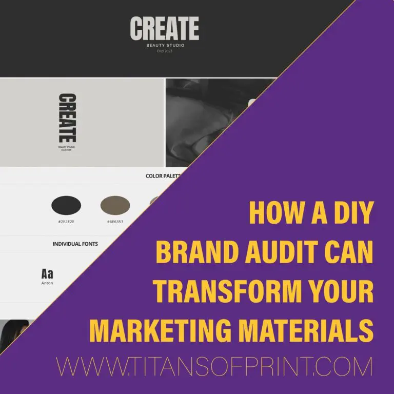 Transform Your Marketing Materials with a DIY Brand Audit