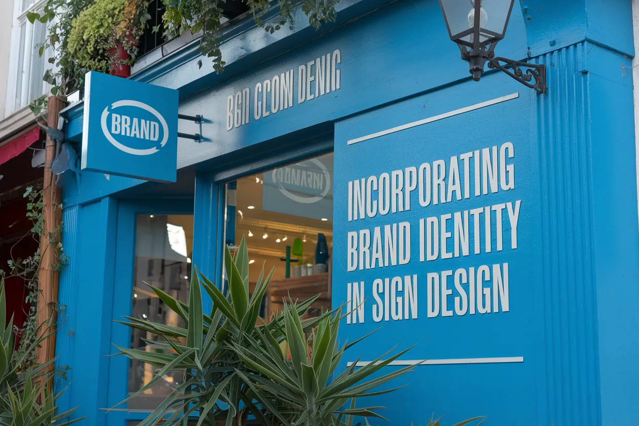 Incorporating Brand Identity In Sign Design