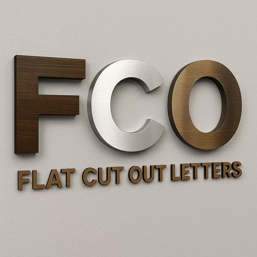 What Are Fco, Flat Cut Out Letters? Fco Flat Cut Out Letters