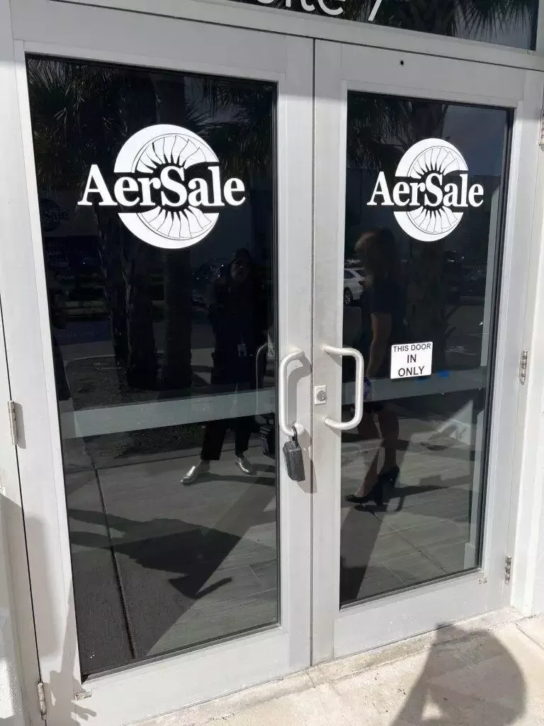 Aviation Door Decals