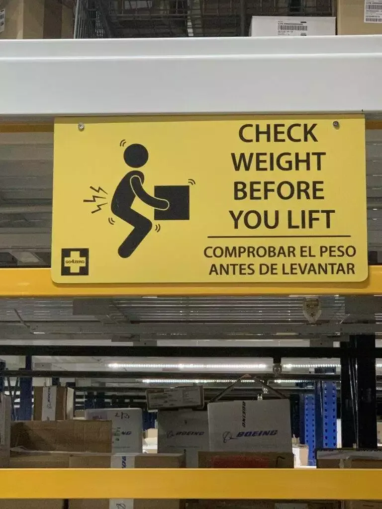 Aviation Safety Signage