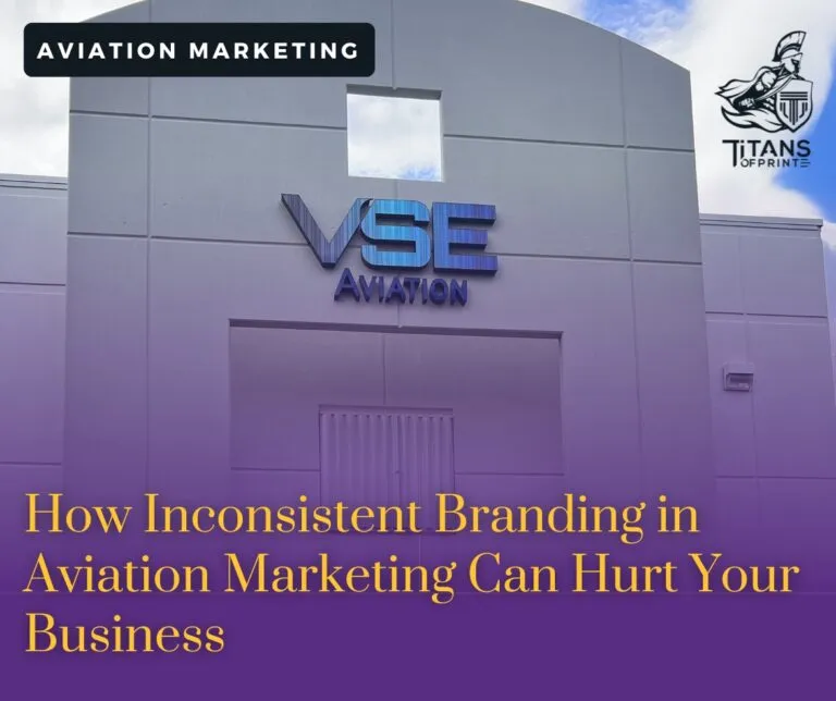 How Inconsistent Branding in Aviation Marketing Can Hurt Your Business