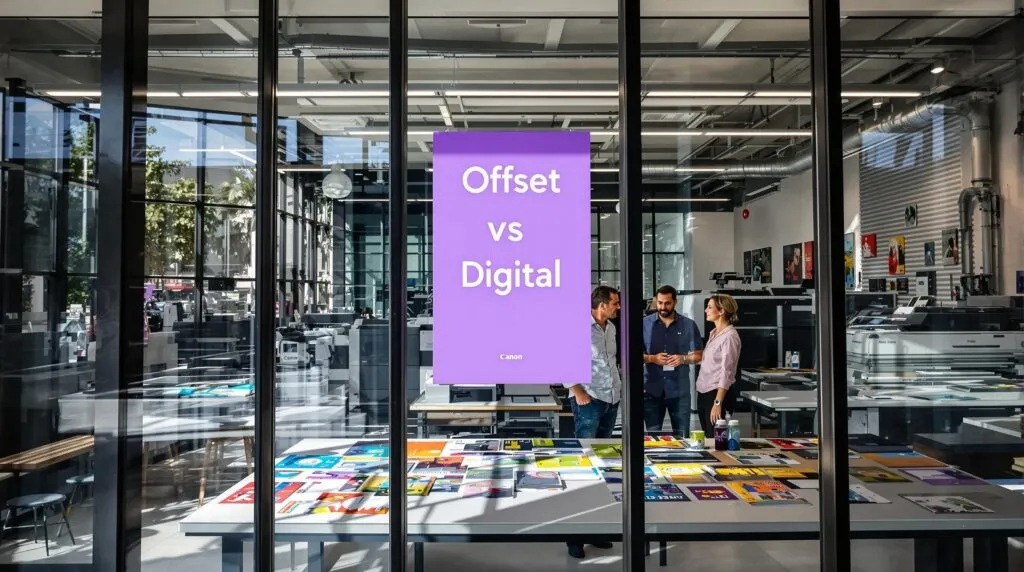 Offset Printing vs Digital Printing