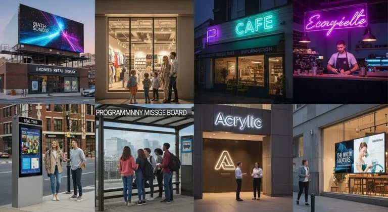 7 Different Types of LED Signs You Should Know