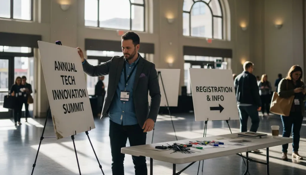 Foam Board Signs Uses: Maximizing Event Impact