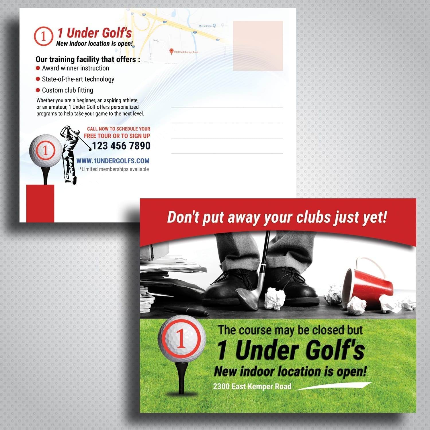 5x7” Vertical Flyers Postcards