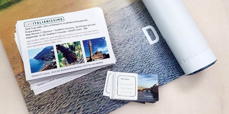 Custom Printing Services | Business Cards, Postcards, Labels, &Amp; More Banner Postcard And Business Card Branding Package