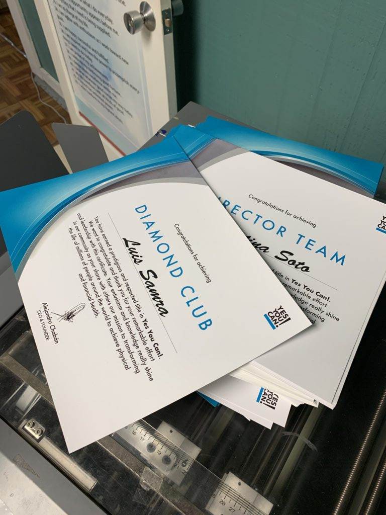 Postcards Certificates