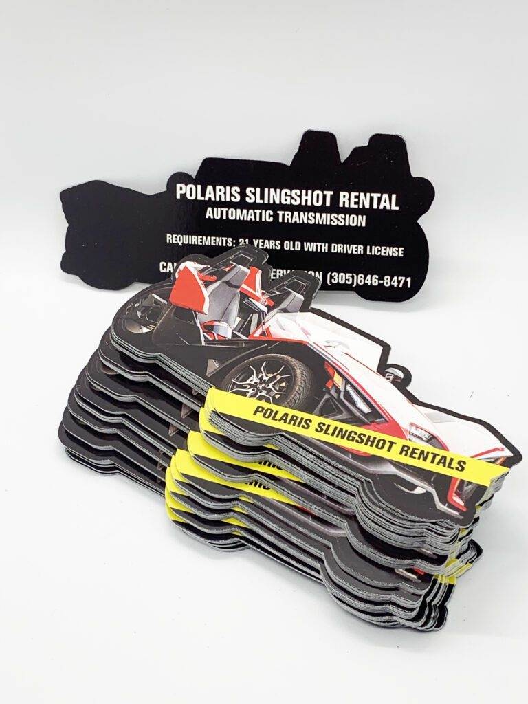 Postcards Die Cut Flyers