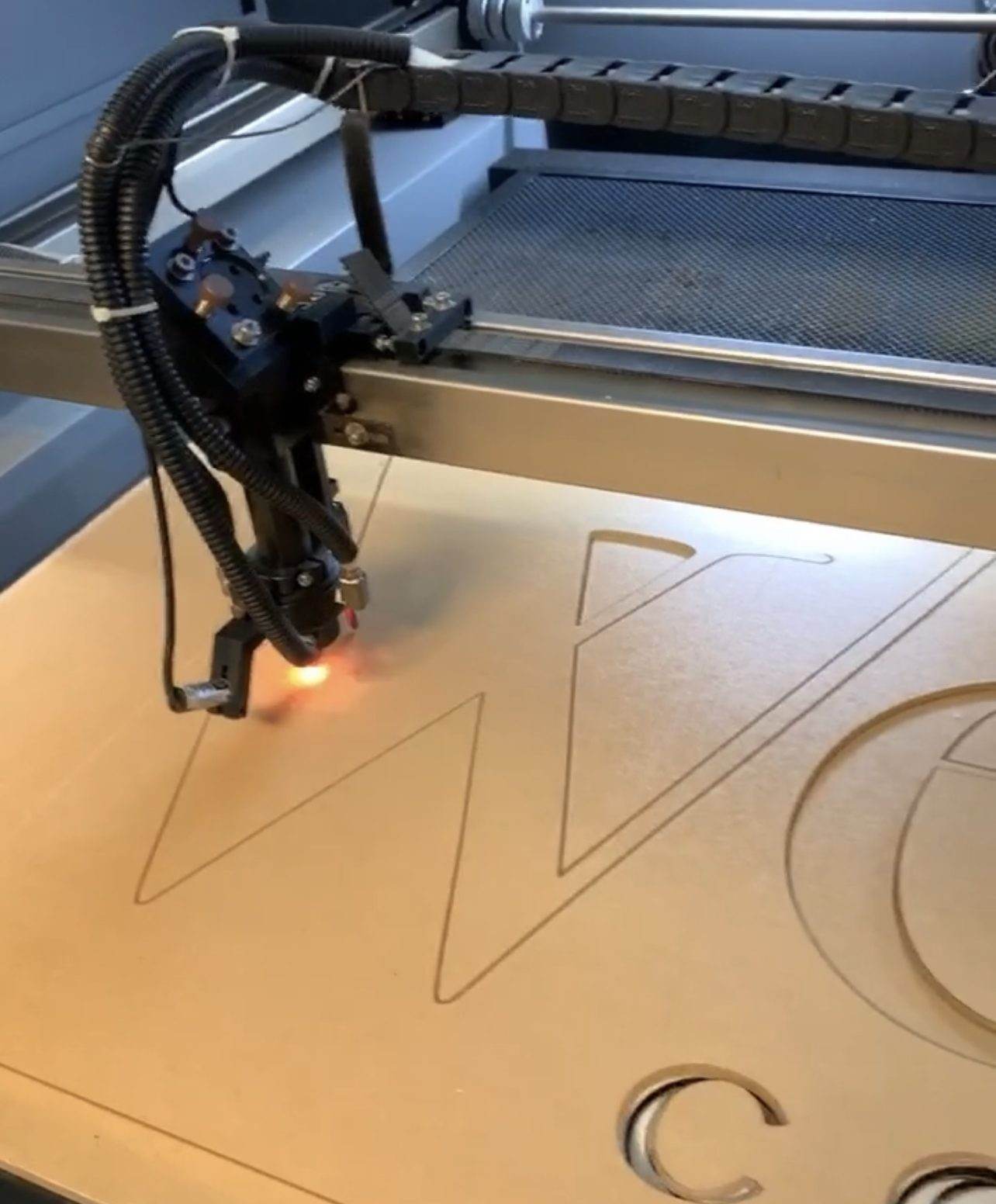 Laser Cutting Acrylic 3D Office Signs Laser Cutting Acrylic 3D Office Signs