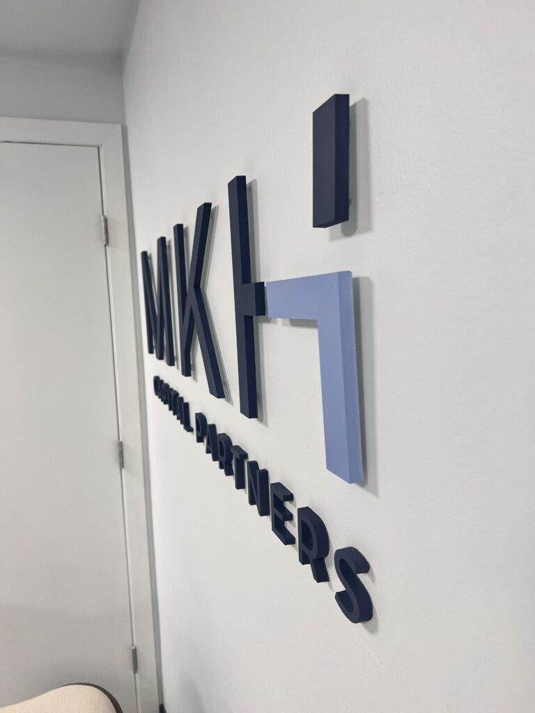 Acrylic Raised Sign