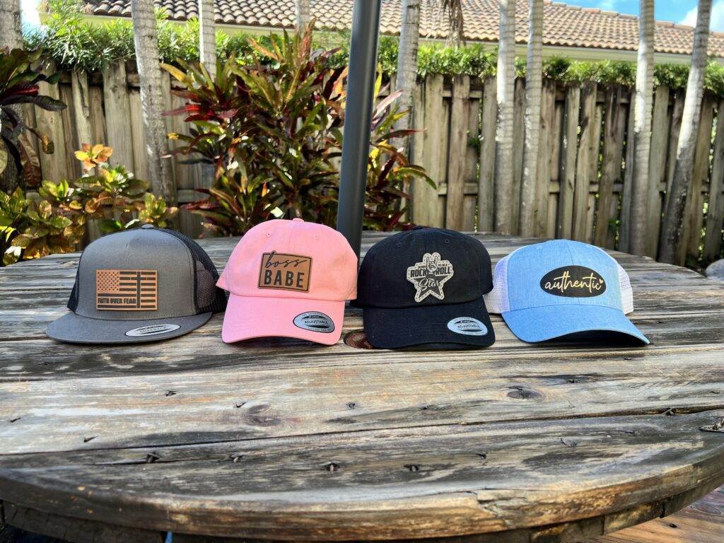 Faux Leather Patch Trucker Hats Faux Leatherette Patch Hats 2