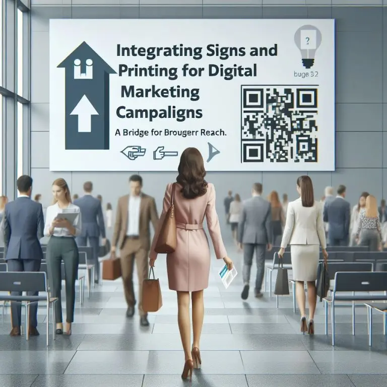 Integrating Signs and Printing with Digital Marketing Campaigns: A Bridge to Broader Reach