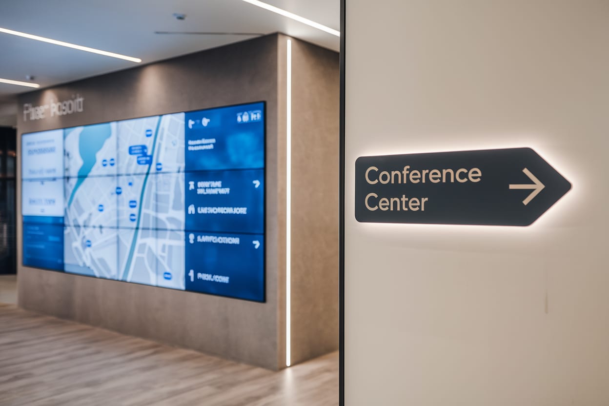 Wayfinding And Directional Signage Principles